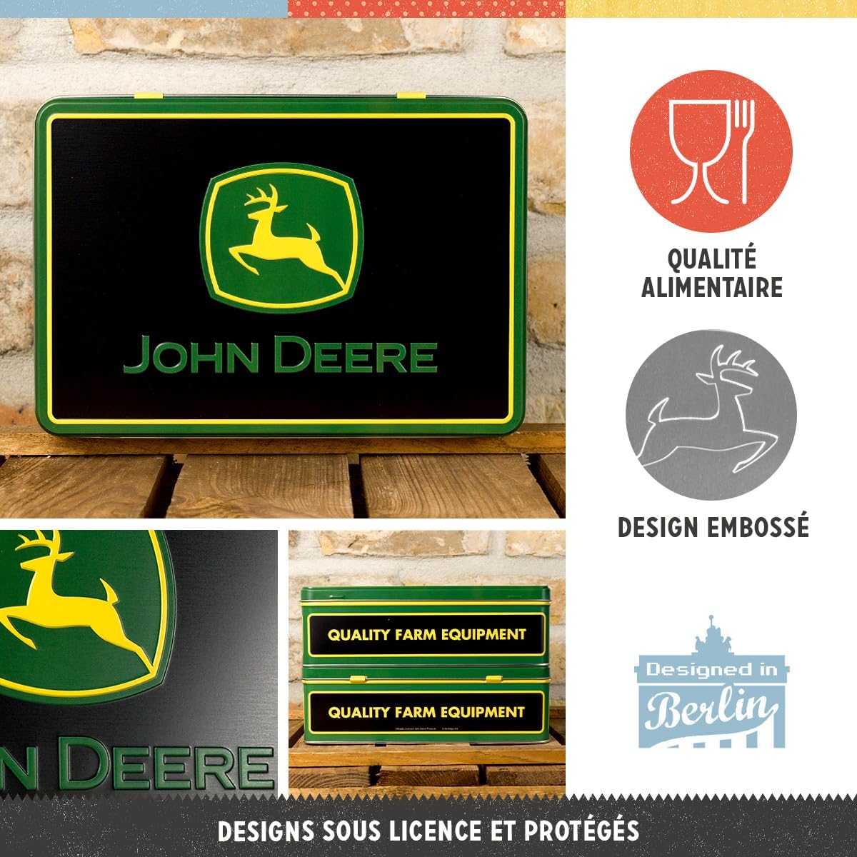 boite publicitaire john deere
