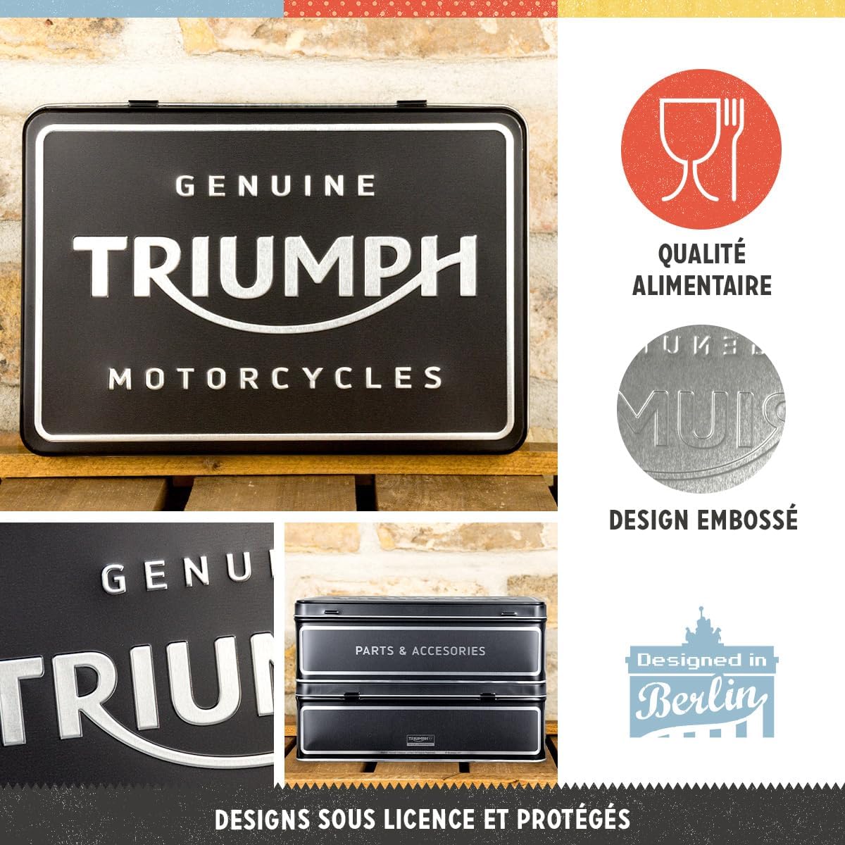 boite publicitaire triumph