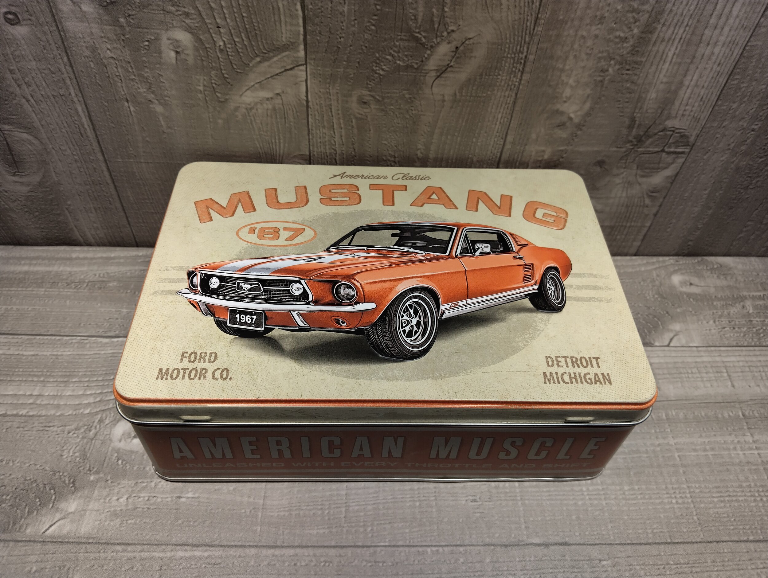 boite déco ford mustang