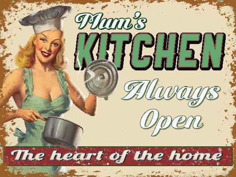 plaque-metal-cuisine-retro