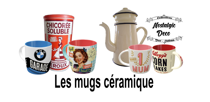 mugs vintage