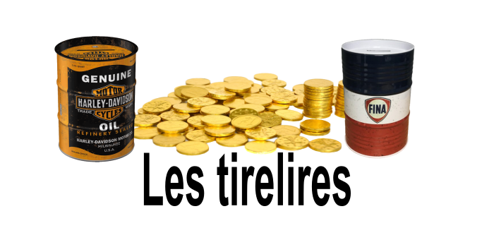 tirelires vintage