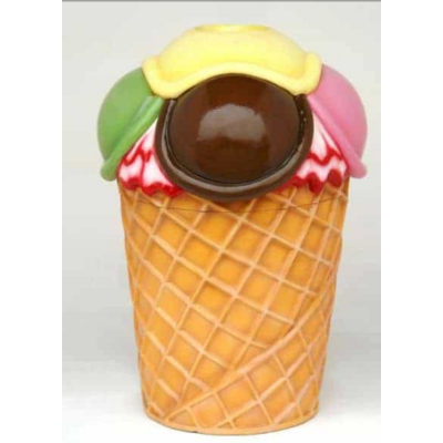 poubelle glace américaine déco vintage rétro resto