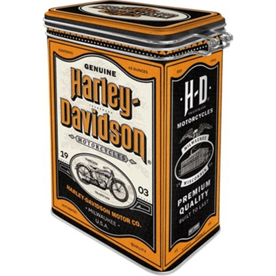 boite rangement alimentaire harley davidson
