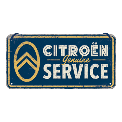 plaque-metal-citroen-garage