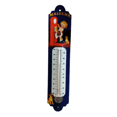 thermomètre métal déco publicitaire maizena la balance