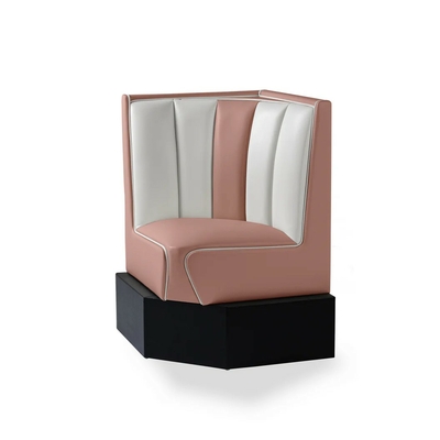 banquette d'angle mobilier américain CB 60-60 rose