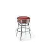Tabouret de bar luxe bas Palace 66 mobiler américain ruby