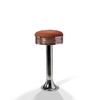 Tabouret de bar Casey MP 77 Chrome ocre
