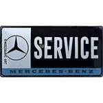 plaque-decoration-mercedes-service-vintage-garage-le-grenier-vintage