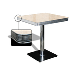 table de mobilier américain TO-23W Antique White