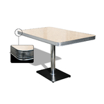 table de mobilier américain TO-22W Antique White