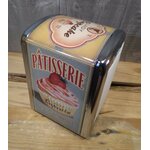distributeur de serviettes déco rétro vintage publicitaire lady cupcake