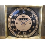 horloge pendule déco publicitaire bmw compteur rétro vintage