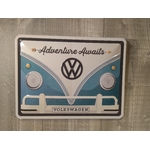 plaque métal déco volkswagen calandre rétro vintage