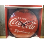 horloge pendule murale publicitaire coca-cola rétro vintage