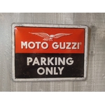 PLAQUE ÉMAILLÉE ++ MOTO GUZZI ++ enseigne moto enamel sign - 60*40 cm