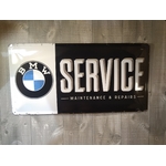 Plaque Bmw service 50x25