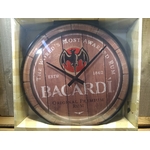horloge pendule déco publicitaire bacardi rétro vintage