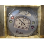 horloge pendule déco publicitaire scooter vespa compteur rétro vintage