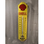 thermomètre émaillé déco huiles shell
