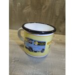 tasse mug émaillé publicitaire citroen type h