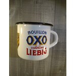 tasse mug émaillé publicitaire bouillon liebig