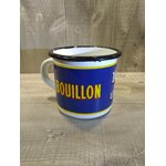 tasse mug émaillé publicitaire déco cuisine bouillon kub