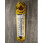 thermomètre émaillé pennzoil