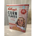 boite métal kelloggs pin-up vintage