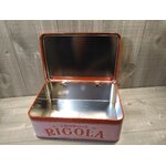 boite à gateaux rigola publicitaire
