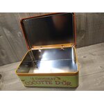 boite à gateaux rétro vintage déco cuisine cocotte dor