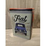 boite métal fiat 500 rétro vintage