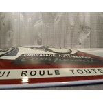 plaque émaillée rétro vintage velosolex