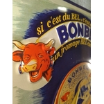 plaque métal déco rétro vintage la vache qui rit