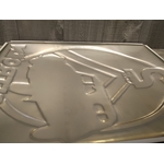 plaque métal citroen 2cv