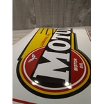 plaque émaillée rétro vintage déco motul