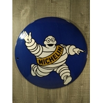 Plaque émaillée Michelin pneus -- 60 cm -- | Au temps qui passe