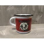 mug émaillé publicitaire velosolex