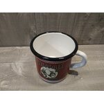 mug tasse velosolex émaillé