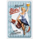 plaque-vintage-biere-pin-up