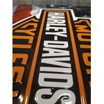 plaque métal moto harley davidson