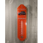 thermomètre métal déco citroen 2cv rétro vintage