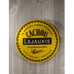 plaque émaillée publicitaire rétro vintage cachou lajaunie