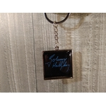 porte clef johnny hallyday rétro vintage