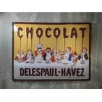 plaque métal déco publicitaire delespaul havez