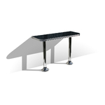 table murale mobilier américain wo-24-tb noire