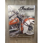 plaque métal déco moto indian rétro vintage