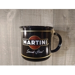 mug émaillé publicitaire martini