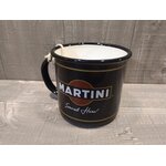 tasse émaillé martini vintage rétro